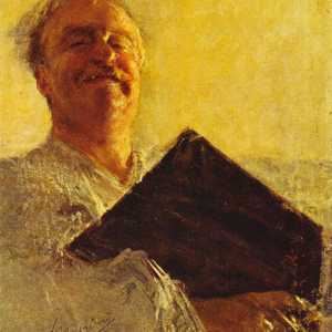 Mancini Antonio autoritratto - Antonio Mancini